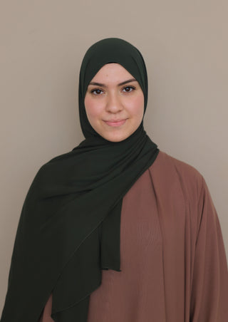 Krepp Hijab - Khaki
