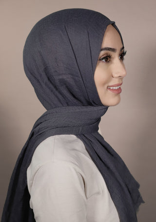 Daily Hijab - Blaugrau