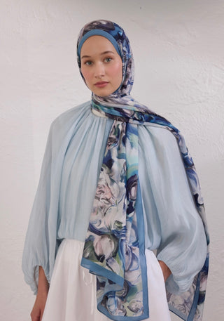 Rami Hijab Nerissa Indigo