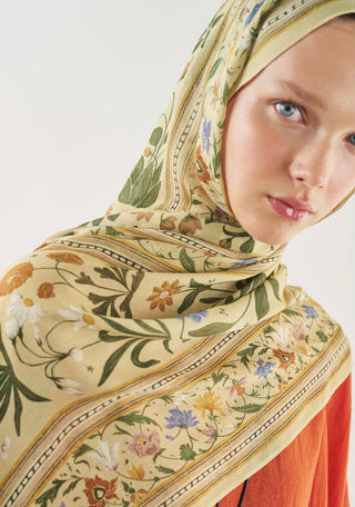 Ethnic Glow Flora Echo Sari