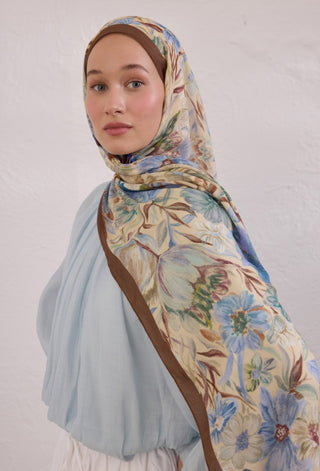 Rami Hijab Vintage Findik Kabugu
