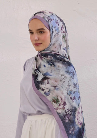 Rami Hijab Vintage Rose Lavanta