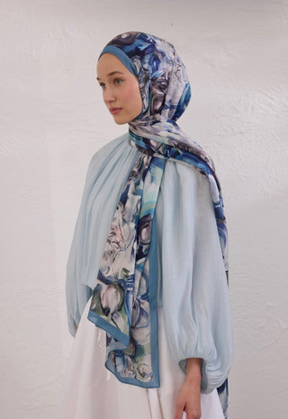 Rami Hijab Nerissa Indigo