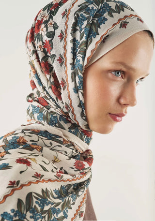 Ethnic Glow Briony Koyu Kirmizi