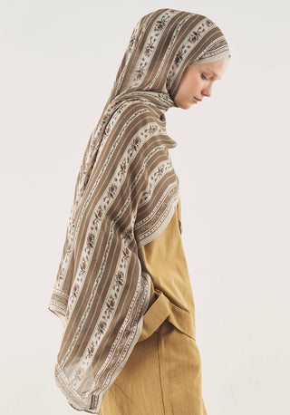 Ethnic Glow Floral Lines Vizon