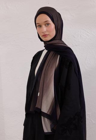 Rami Hijab Color Brush Siyah