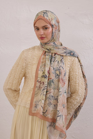 Rami Hijab Vintage Garden Somon