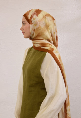 Rami Hijab Soft Daisy Kiremit